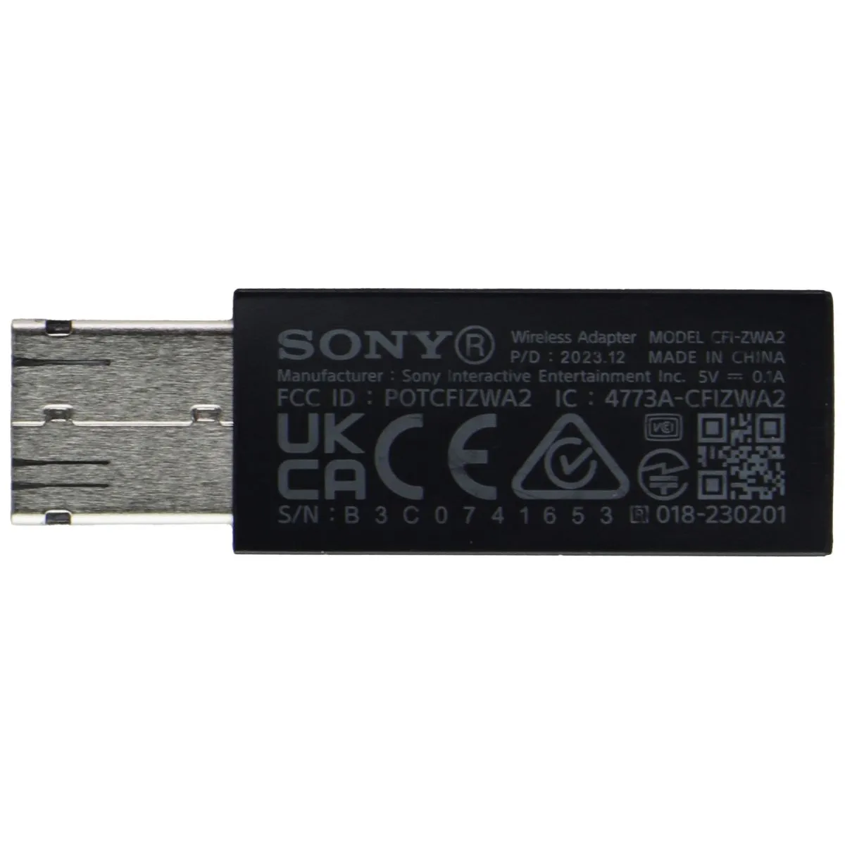 Sony PlayStation Link USB Adapter (CFI-ZWA2)