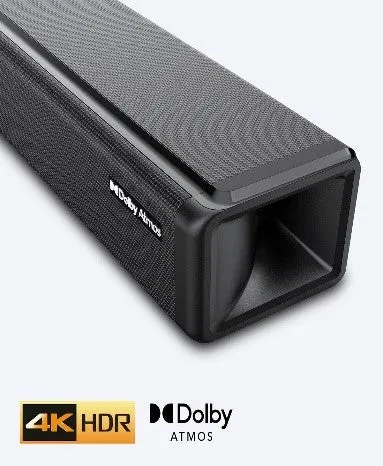 Soundbar with 170W RMS output