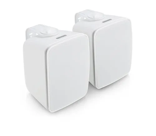 SoundPro Dual Bluetooth Weatherproof Indoor & Outdoor Wall-Mount