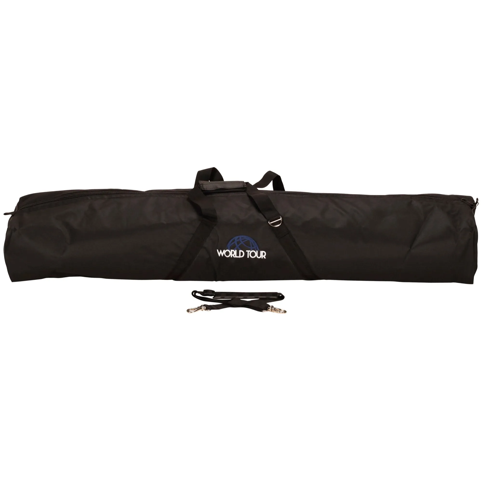 SS-P8 Speaker Stand 2-Pack, with Deluxe Series Side Impact Carry Bag