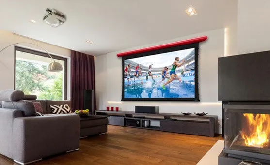 Stewart Filmscreen Cabaret Retractable, BC 150" (73.5x130.75) 16:9 (HDTV) CAB150HST10