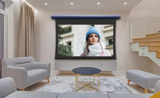 Stewart Filmscreen Cabaret Retractable, BC 150" (73.5x130.75) 16:9 (HDTV) CAB150HST10