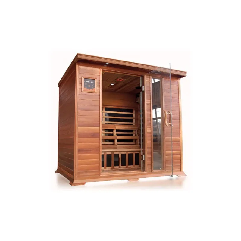 Sunray Savannah 3-Person Indoor Infrared Cedar Sauna