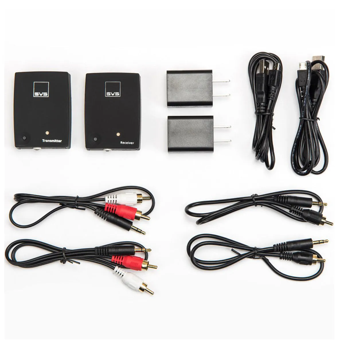 SVS SoundPath Wireless Audio Adapter Bundle with Subwoofer Isolation System (6-Pack)