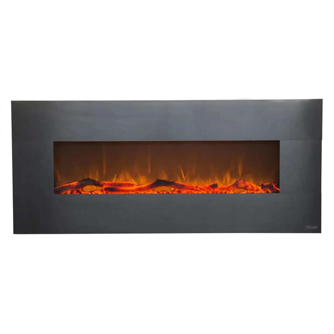 The Onyx Stainless 80026 50 Inch Wall Mounted Electric Fireplace