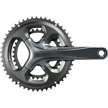 Tiagra FC-4700 Crankset - 170mm 10-Speed 52/36t 110 Asymmetric BCD Hollowtech II Spindle Interface Gray
