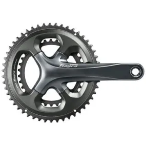 Tiagra FC-4700 Crankset - 172.5mm 10-Speed 50/34t 110 Asymmetric BCD Hollowtech II Spindle Interface Gray