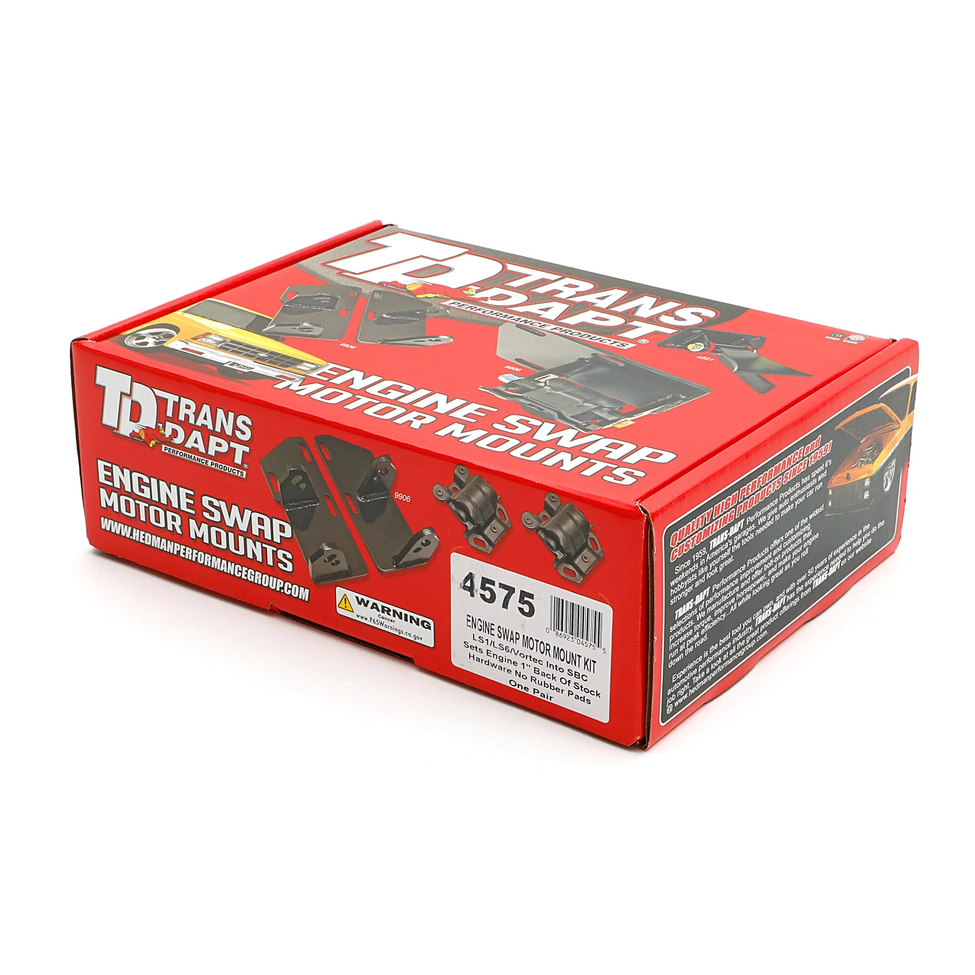 Trans-Dapt LS1 to Small Block Chevy Motor Mounts