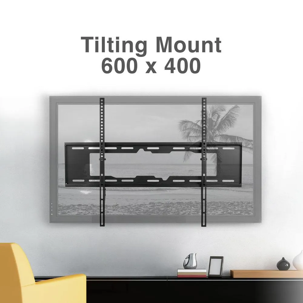 TV WALL MOUNT 37 - 70 TILTING MOUNT 600 X 400