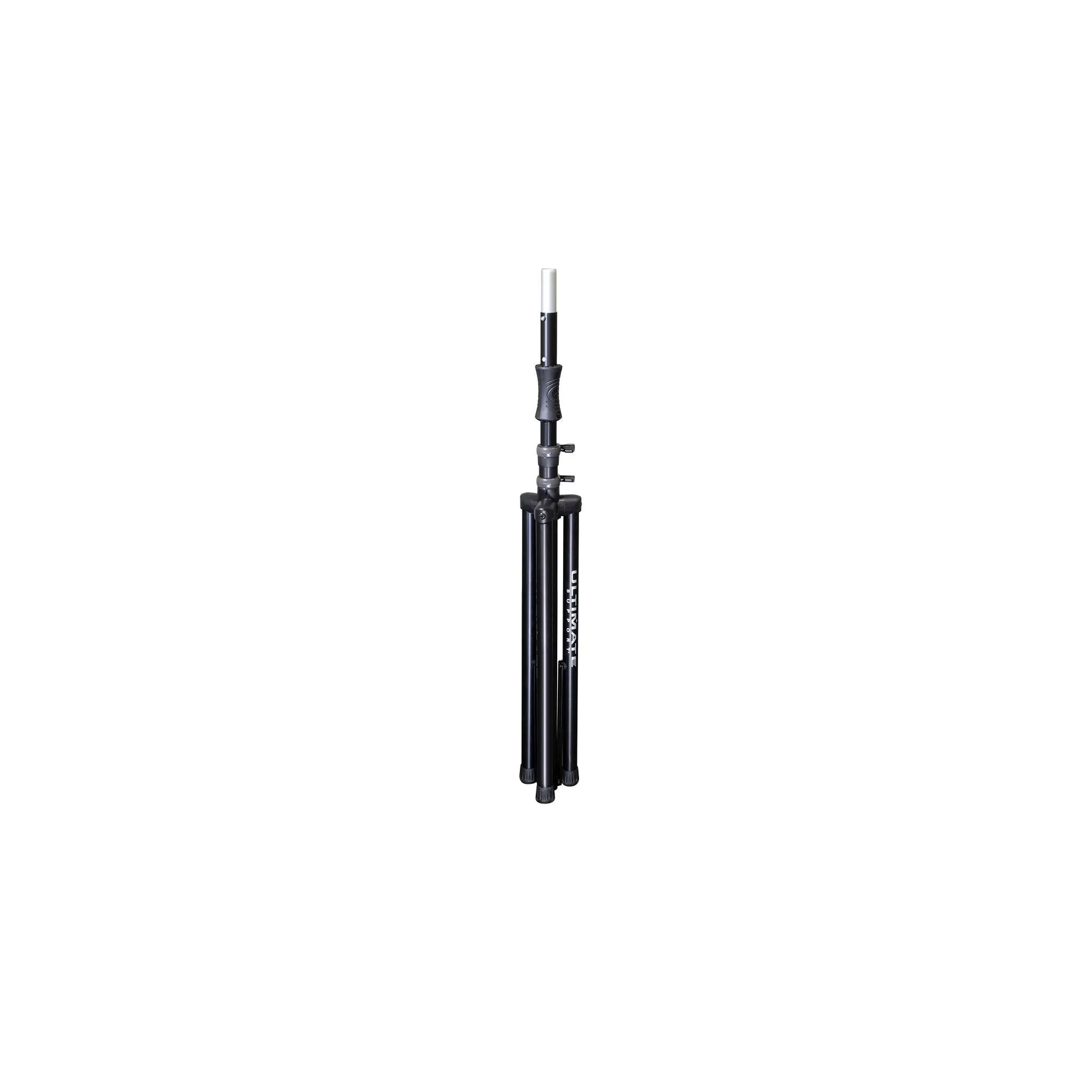 Ultimate Support TS-100B Air-Powered Speaker Stand - Black (3'8" - 6'7". 150lb Max)