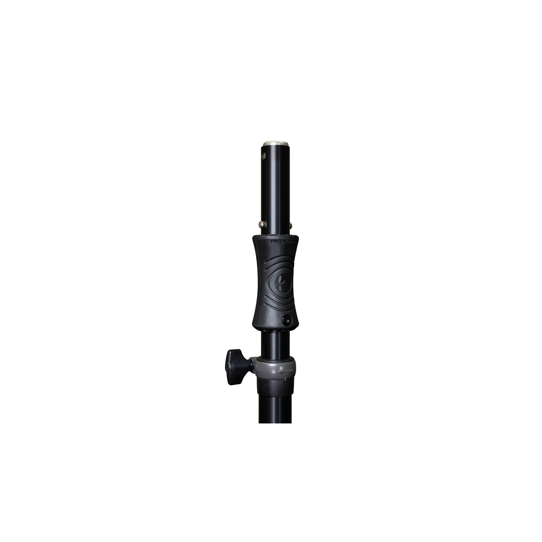 Ultimate Support TS-100B Air-Powered Speaker Stand - Black (3'8" - 6'7". 150lb Max)