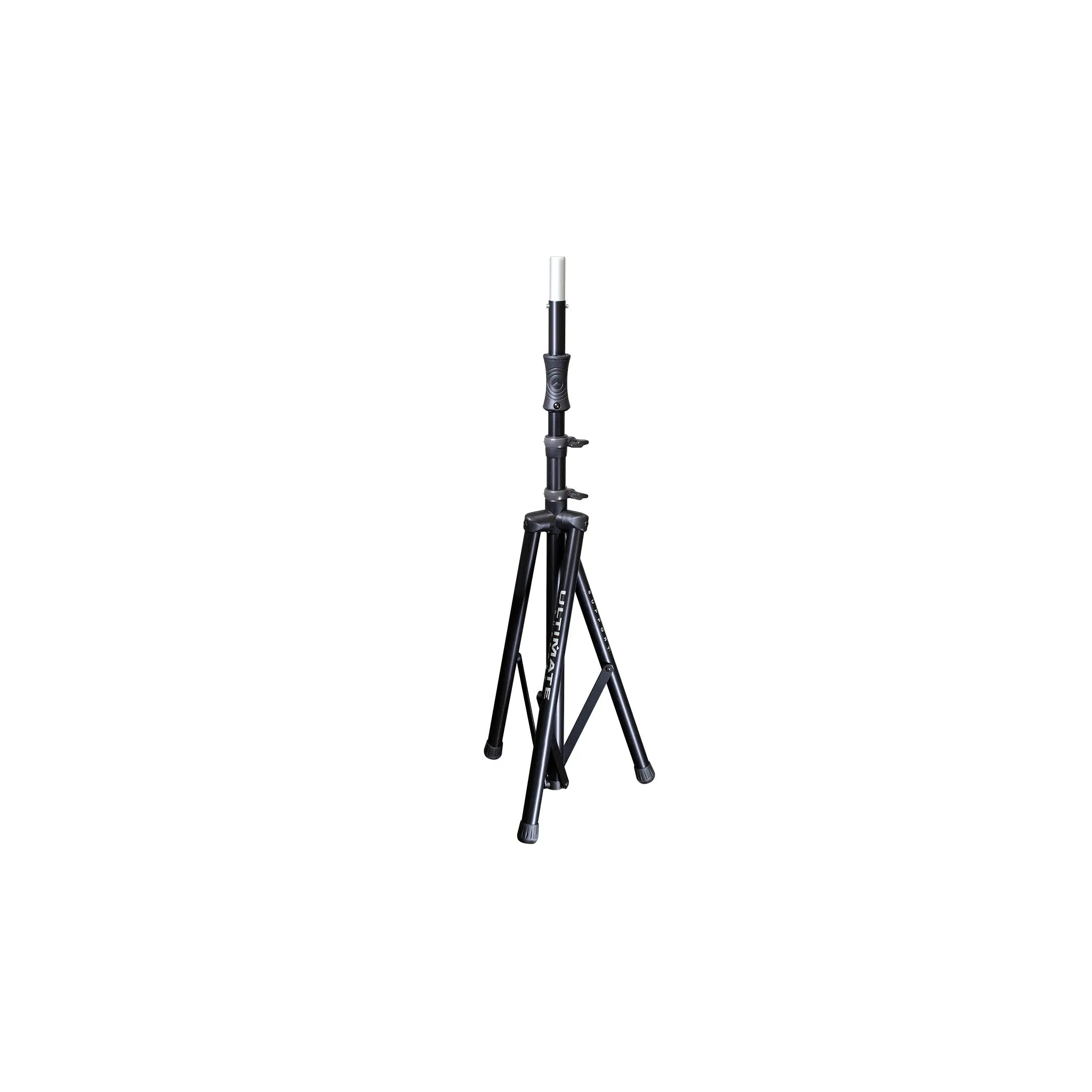 Ultimate Support TS-100B Air-Powered Speaker Stand - Black (3'8" - 6'7". 150lb Max)
