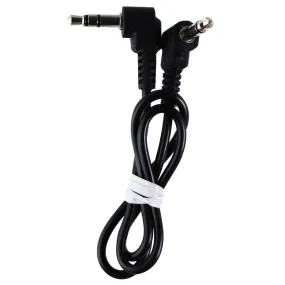 Unbranded 1ft  TRS Audio Music Cable for 3.5mm Devices - Black