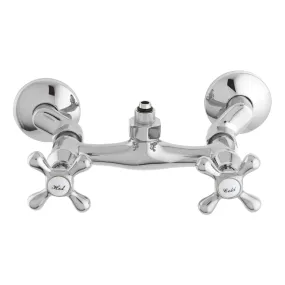 Vintage CC2131 Wall-Mount Tub Filler Faucet with Riser Adapter, Polished Chrome