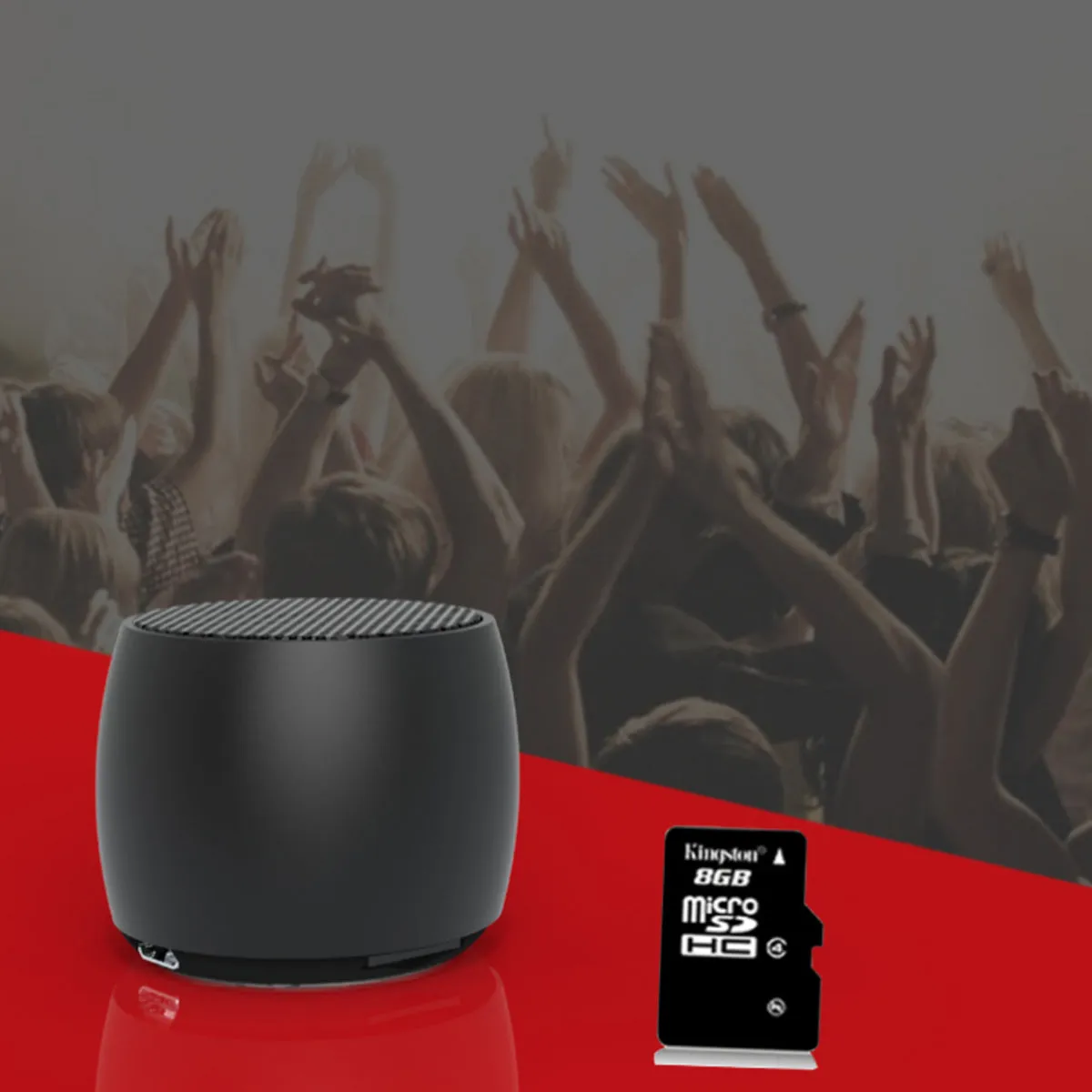 Volto Big Sound Mini Speaker   FM Radio And MP3 Player
