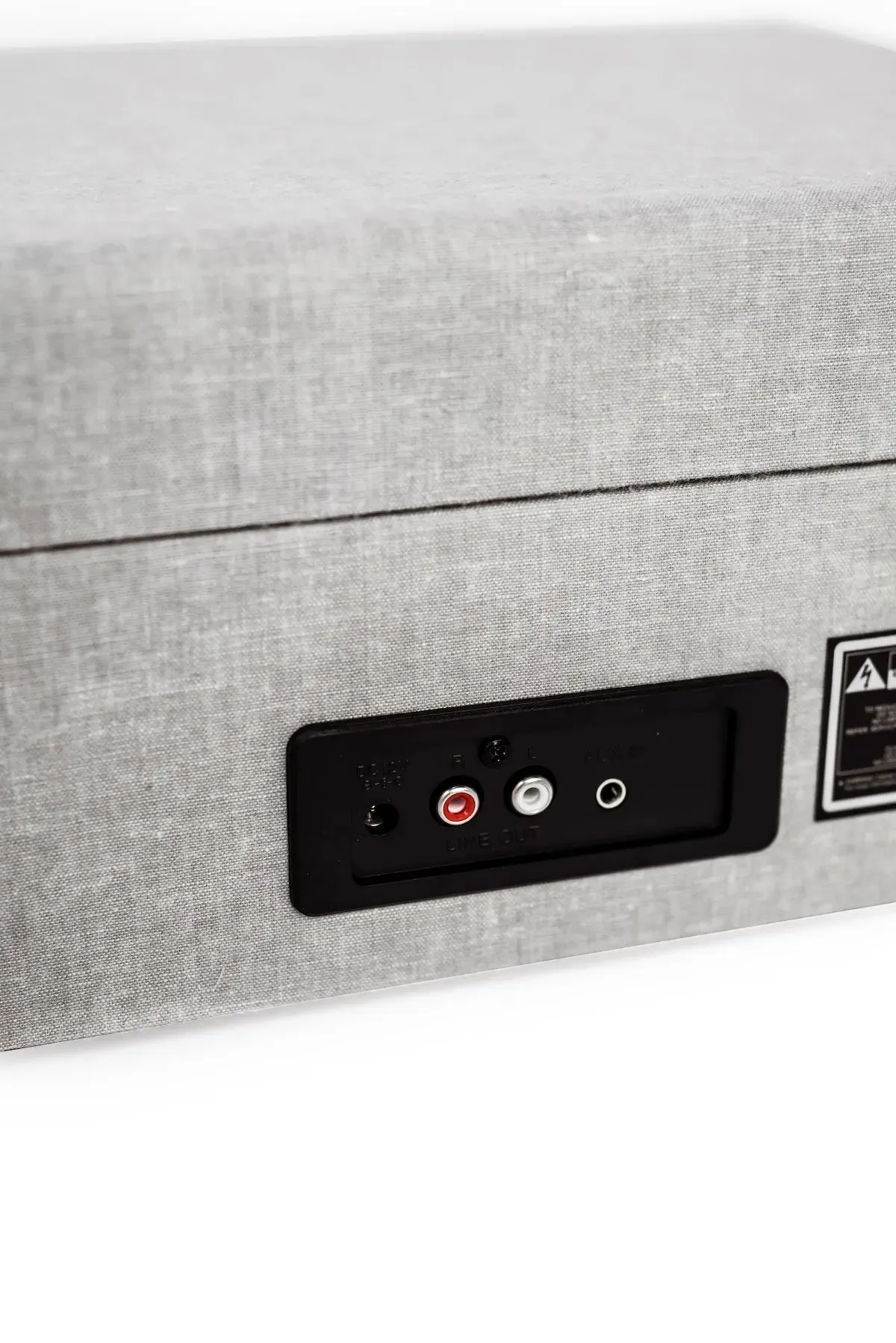 VOYAGER 2-WAY BLUETOOTH RECORD PLAYER | GREY