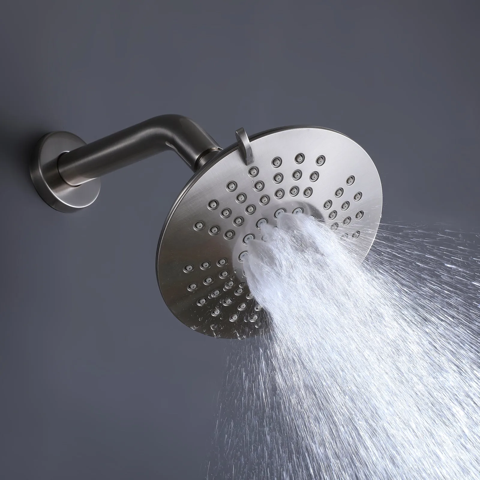 Wall Mount Shower Fixtures with Rough-In Valve and Tub Spout RB1011