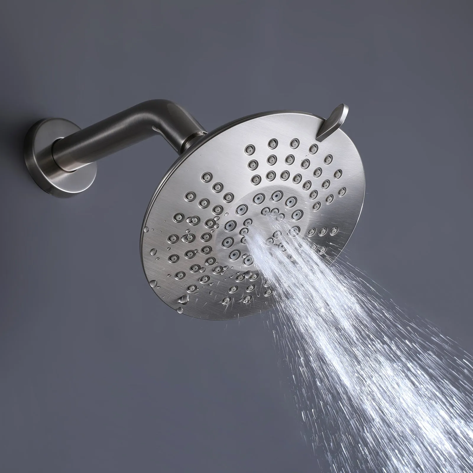 Wall Mount Shower Fixtures with Rough-In Valve and Tub Spout RB1011