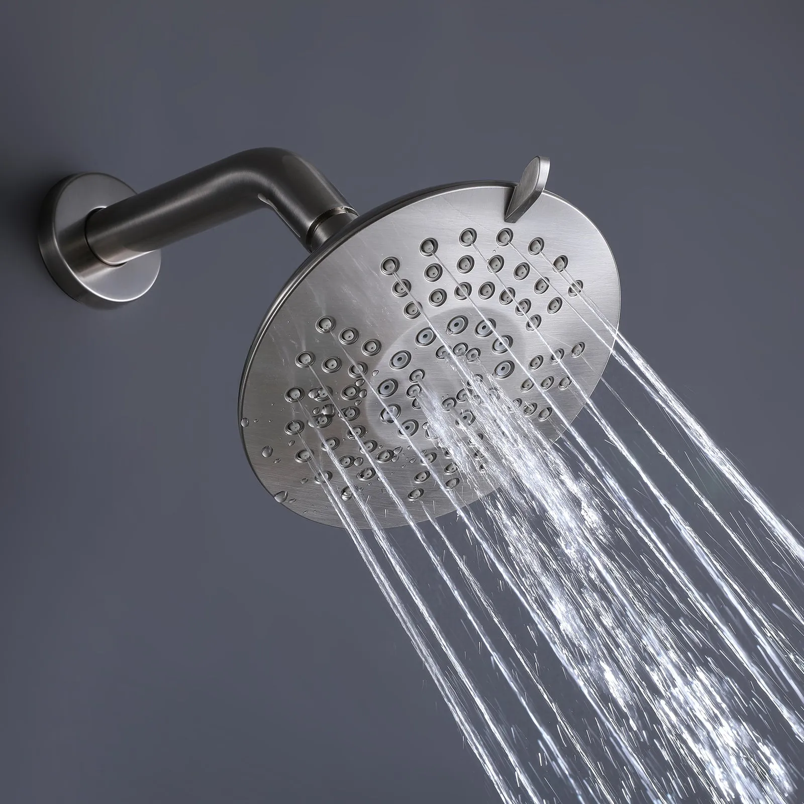 Wall Mount Shower Fixtures with Rough-In Valve and Tub Spout RB1011