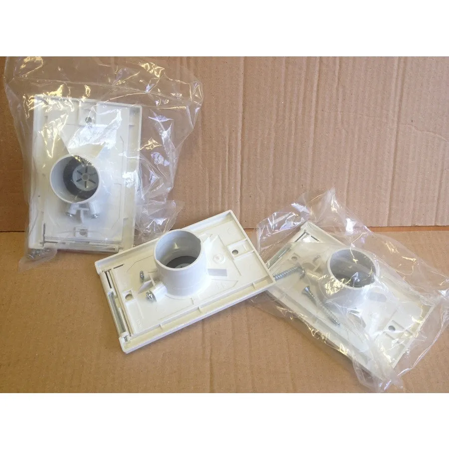 White Flapvalve For Autostart Of Built-In Ducted Vacuum Cleaner System