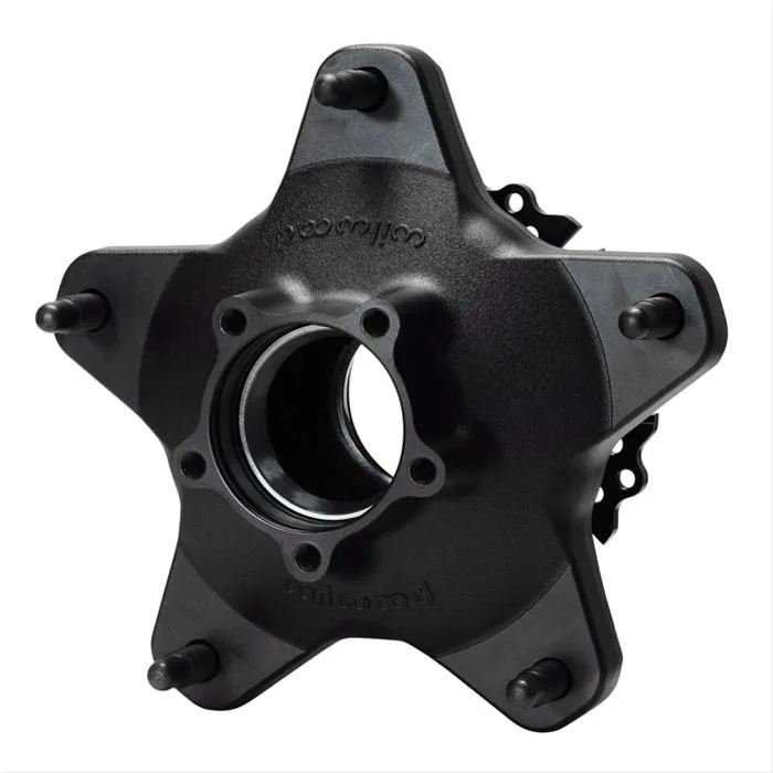 Wilwood Hub-Starlite 55XD Front w/Snap-Cap & Rotor Plate - STD Offset 5/8 Drilled Studs 270-12127D