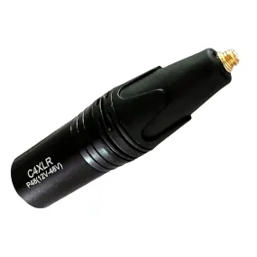 YPA C4XLR MicroDot to 3-pin XLR (P48) Adapter