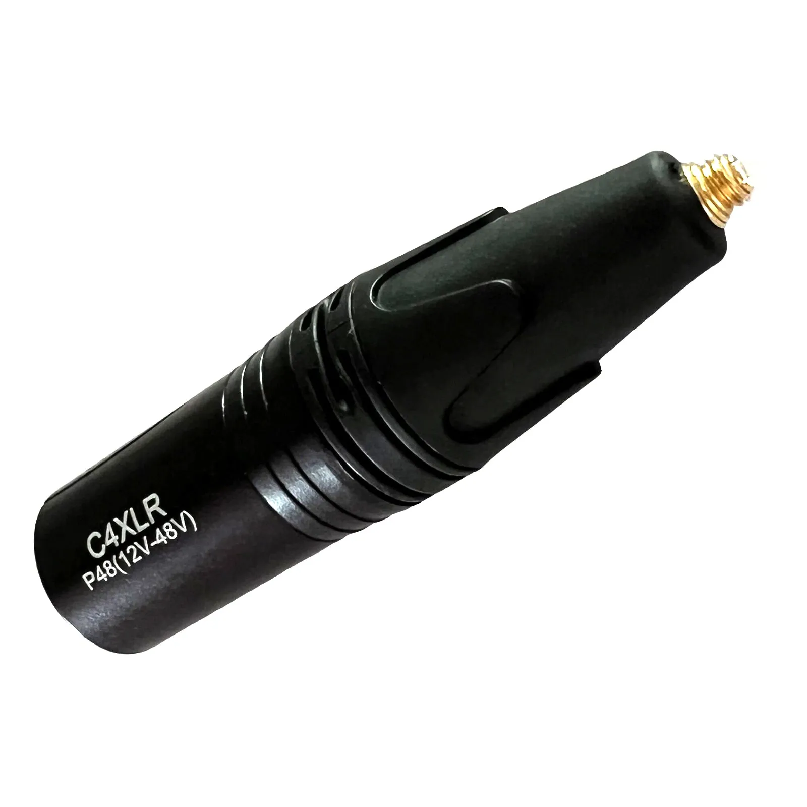 YPA C4XLR MicroDot to 3-pin XLR (P48) Adapter