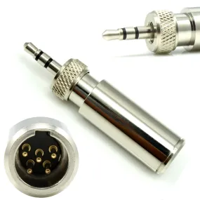 YPA MA507 Adapter Converting Lectrosonics Microphones to SENNHEISER Wireless Bodypack Transmitter(TA5M to 3.5mm)