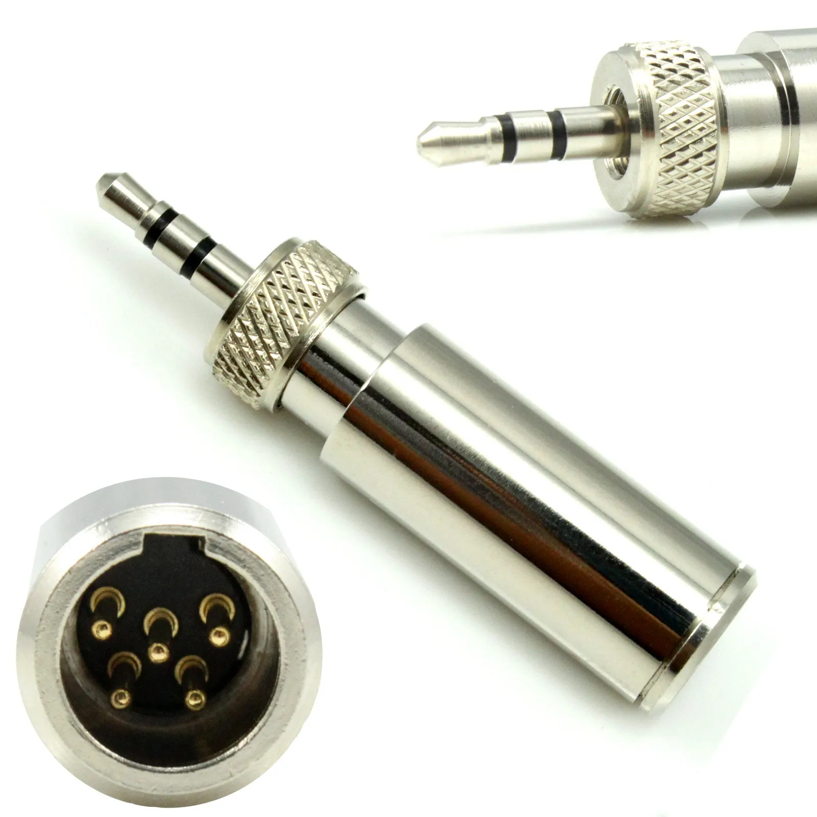 YPA MA507 Adapter Converting Lectrosonics Microphones to SENNHEISER Wireless Bodypack Transmitter(TA5M to 3.5mm)