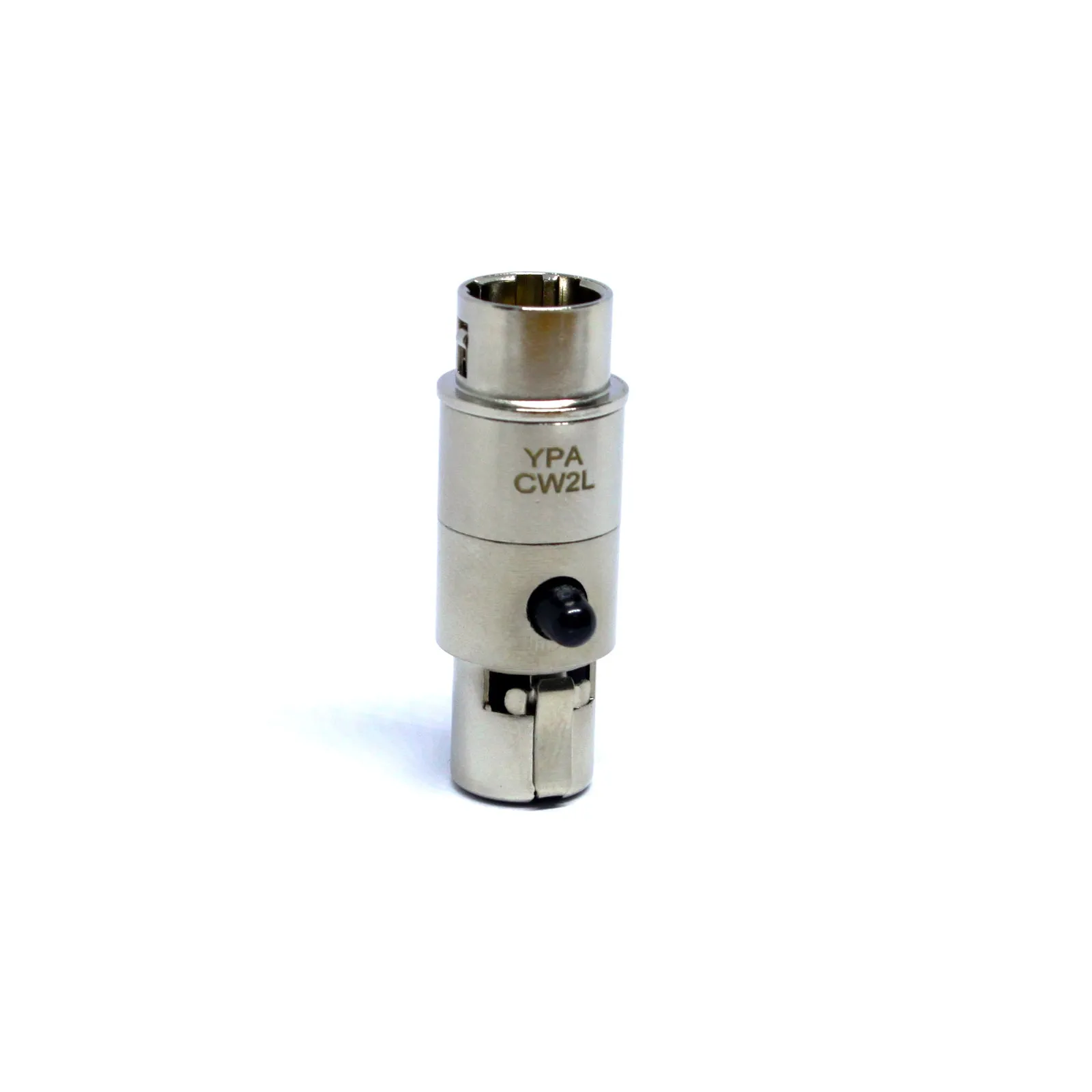 YPA MICROPHONES CW2L ADAPTER CONVERTS AUDIO TECHNIA CW-STYLE MIC TO Lectrosonics WIRELESS TRANSMITTER TA5F