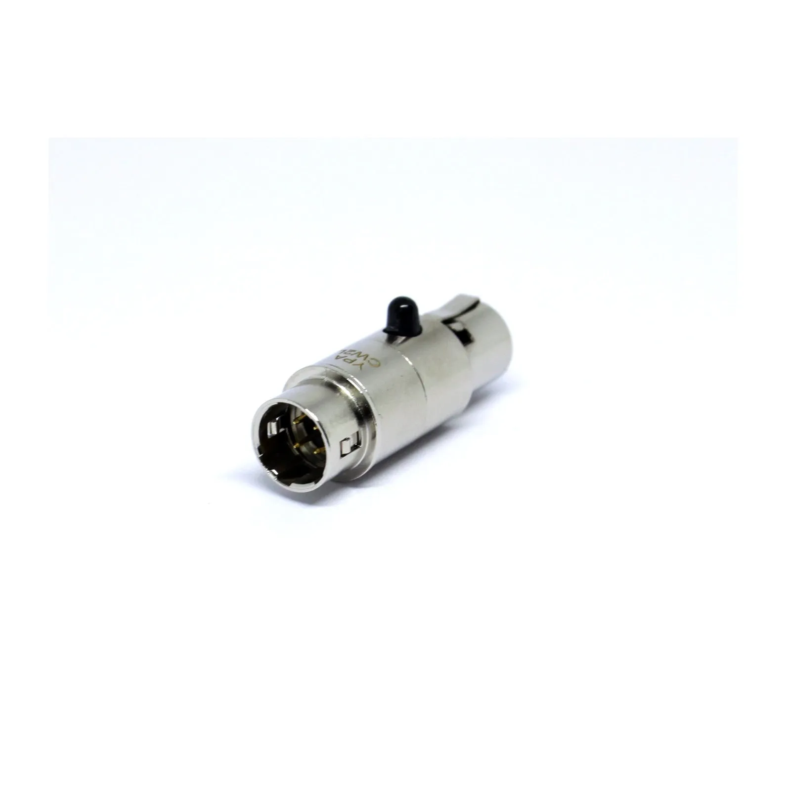 YPA MICROPHONES CW2L ADAPTER CONVERTS AUDIO TECHNIA CW-STYLE MIC TO Lectrosonics WIRELESS TRANSMITTER TA5F