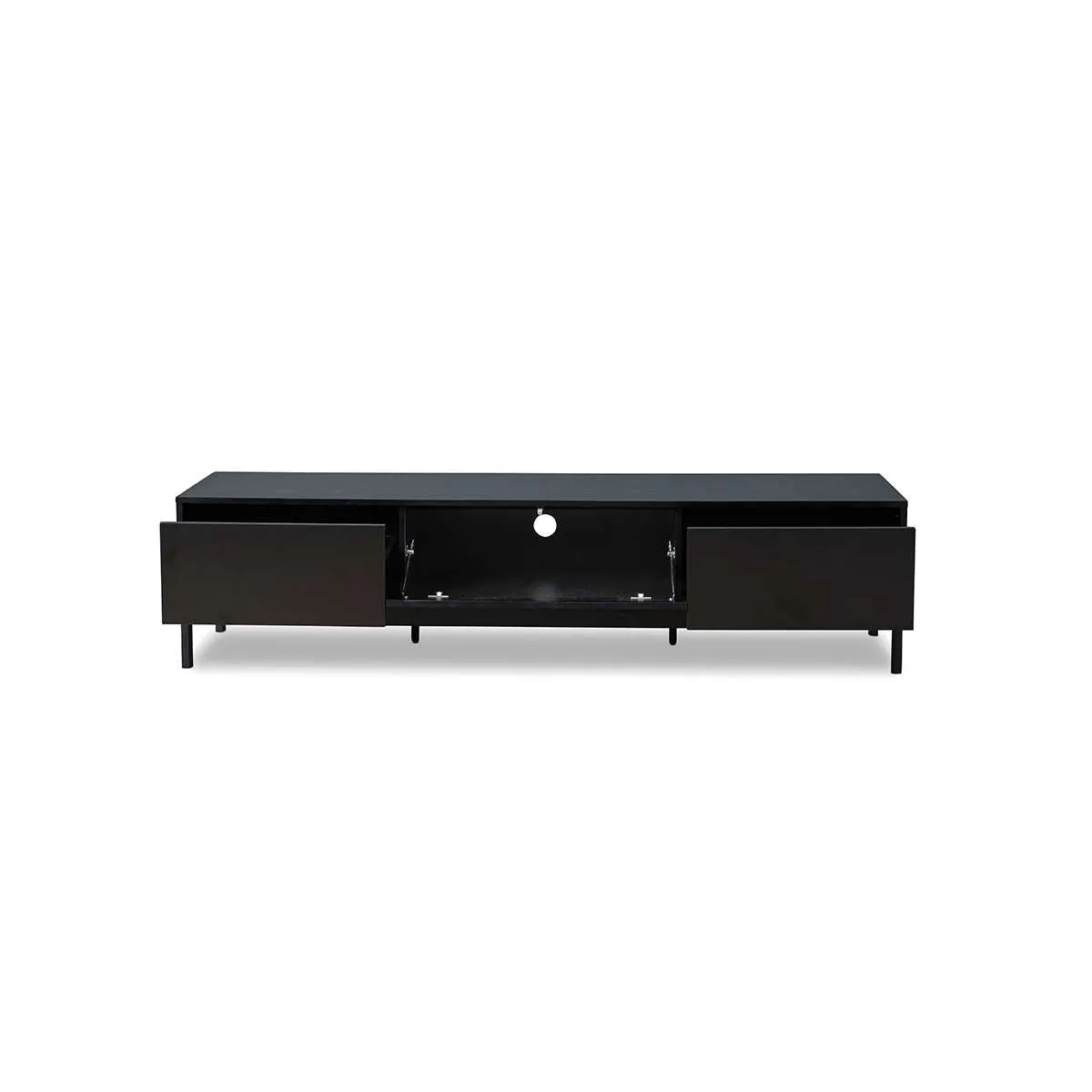Zander Entertainment Unit - Black