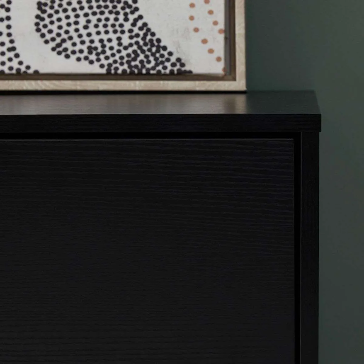 Zander Entertainment Unit - Black